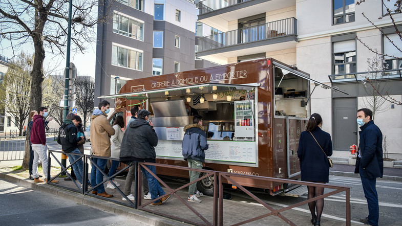 Foodtruck Crêperie parc Mozart