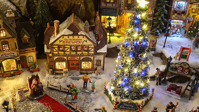 village de noël miniature clichy 2020