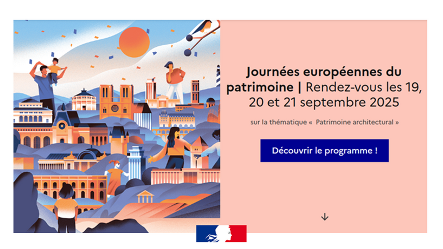 Journées européennes du patrimoine 2025