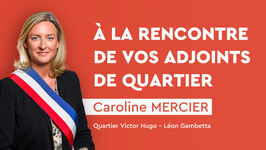 Permanence élue de quartier 2023 - Caroline Mercier