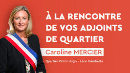 Permanence élue de quartier - Caroline Mercier