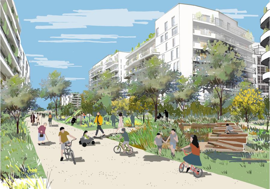 Ecoquartier - Projet Seine Liberté