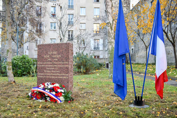 hommage rose guérin clichy