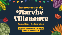 Marché Nocturnes Villeneuve 2024