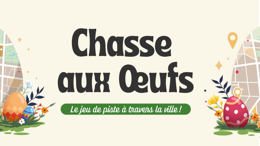 Chasse aux oeufs : un jeu de piste à travers la ville pour les adultes