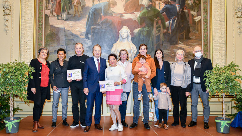 Remise de prix pour le concours balcons et jardins fleuris 2022