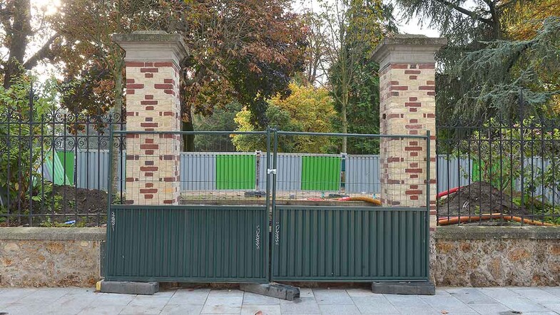 Création d'une nouvelle entrée au parc Salengro