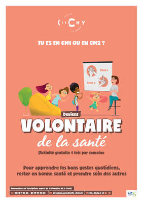 Affiche Volontaires de la Santé 2020