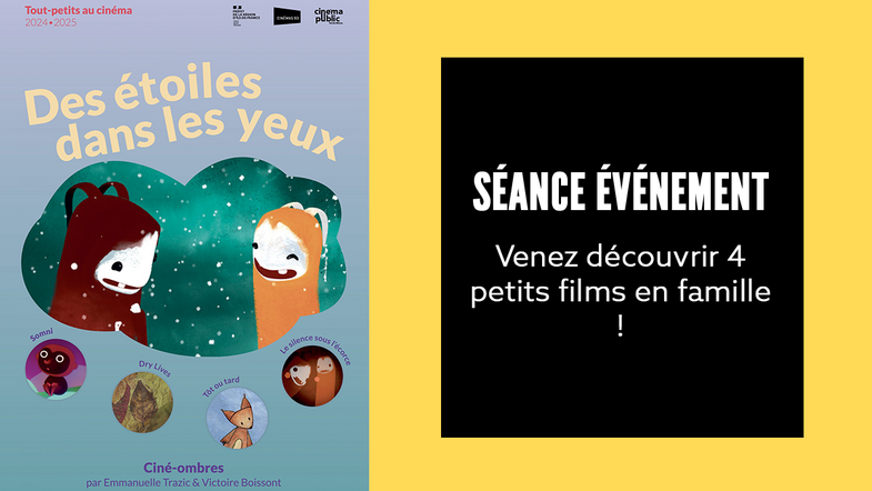 Ciné-ombres "Des étoiles dans les yeux"