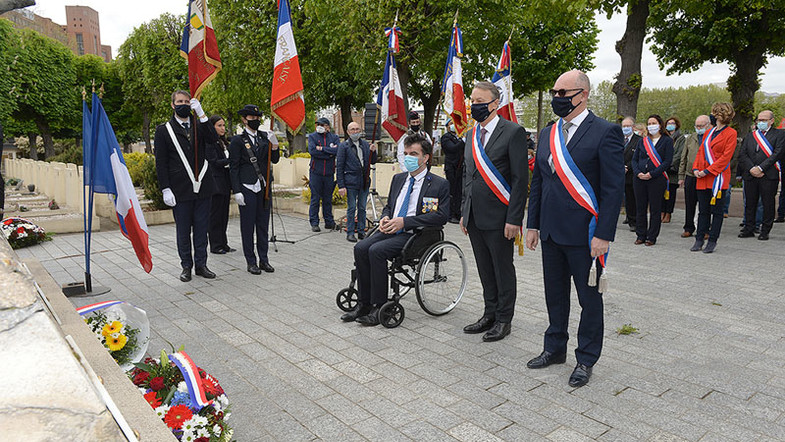 Commémoration du 8 mai 1945 Clichy 2021