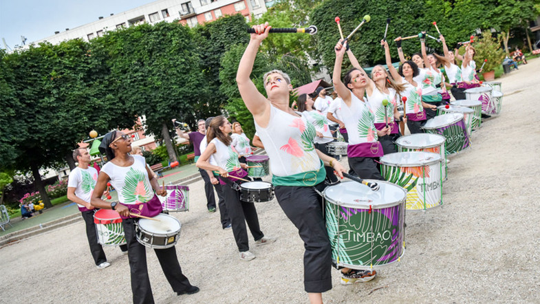 Timbao en concert au parc Salengro