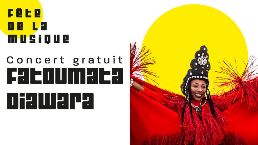 Fête de la musique : Fatoumata Diawara en concert à Clichy !