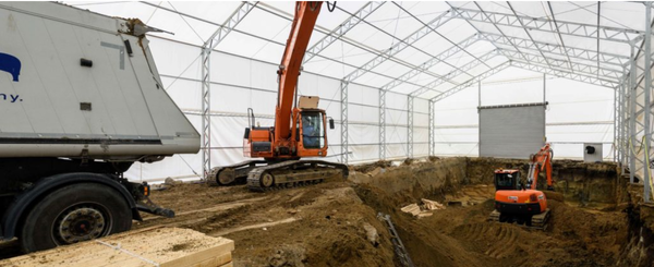 Chantier réhabilitation dépôt Saint-Ouen Total
