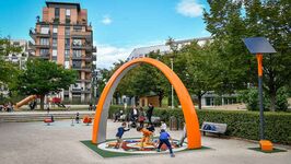 Arche de jeux connectée au Parc Mozart