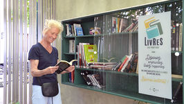 Une nouvelle boîte à livres fait son apparition dans le parc du Pavillon Vendôme 
