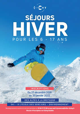 	Affiche séjour hiver 2022