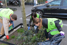 opération nettoyage journée terre 22 mars 2022 clichy