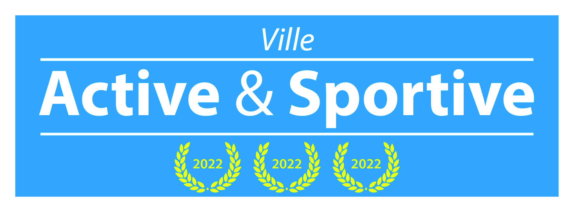 Label Ville Active et Sportive 3 lauriers